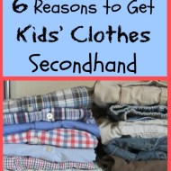 6 Reasons to Get Kids Clothes Secondhand