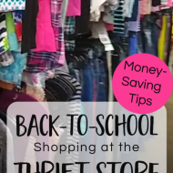 5 Money-Saving Tips for Back-to-School Clothes Shopping at the Thrift Store